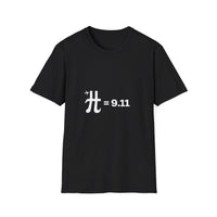 9/11 Memorial T-Shirt — Airplane Hashtag = 9.11 Graphic Tee