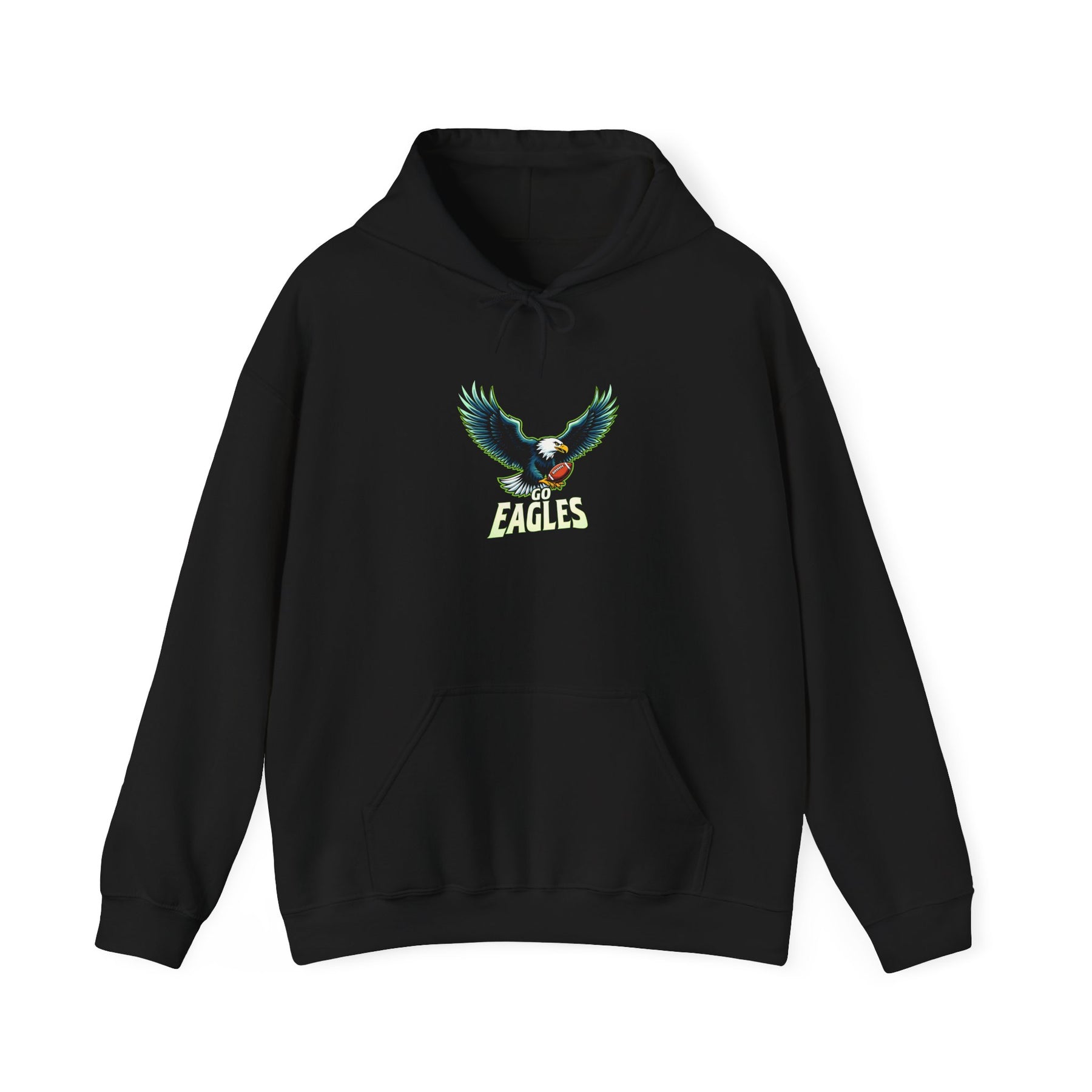 Eagles Vintage Flying Eagle Hoodie — Retro Sports Team Sweatshirt