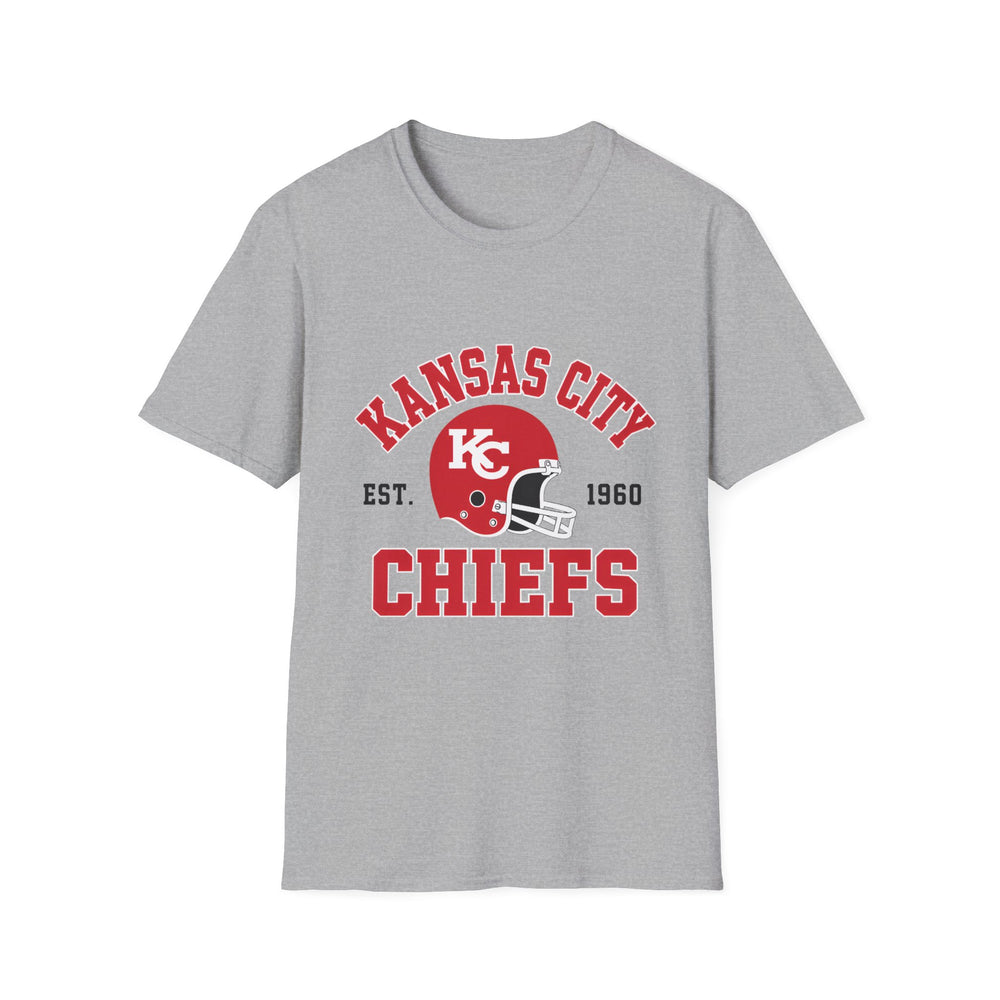 Kansas City Chiefs Helmet Vintage T-Shirt
