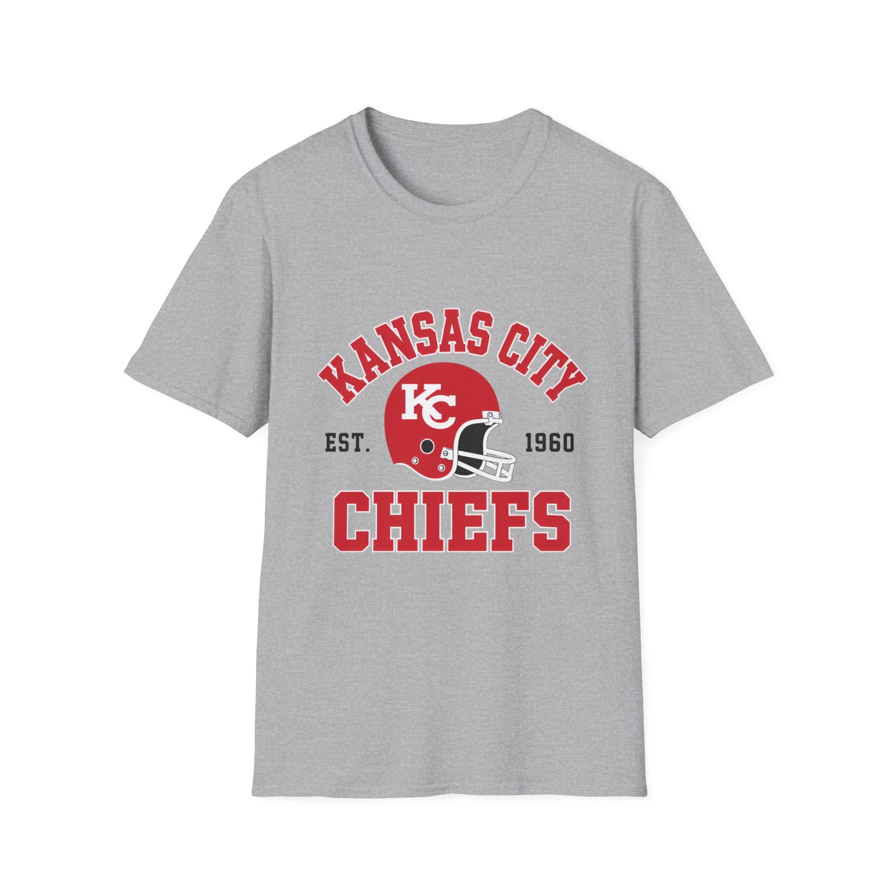 Kansas City Chiefs Helmet Vintage T-Shirt