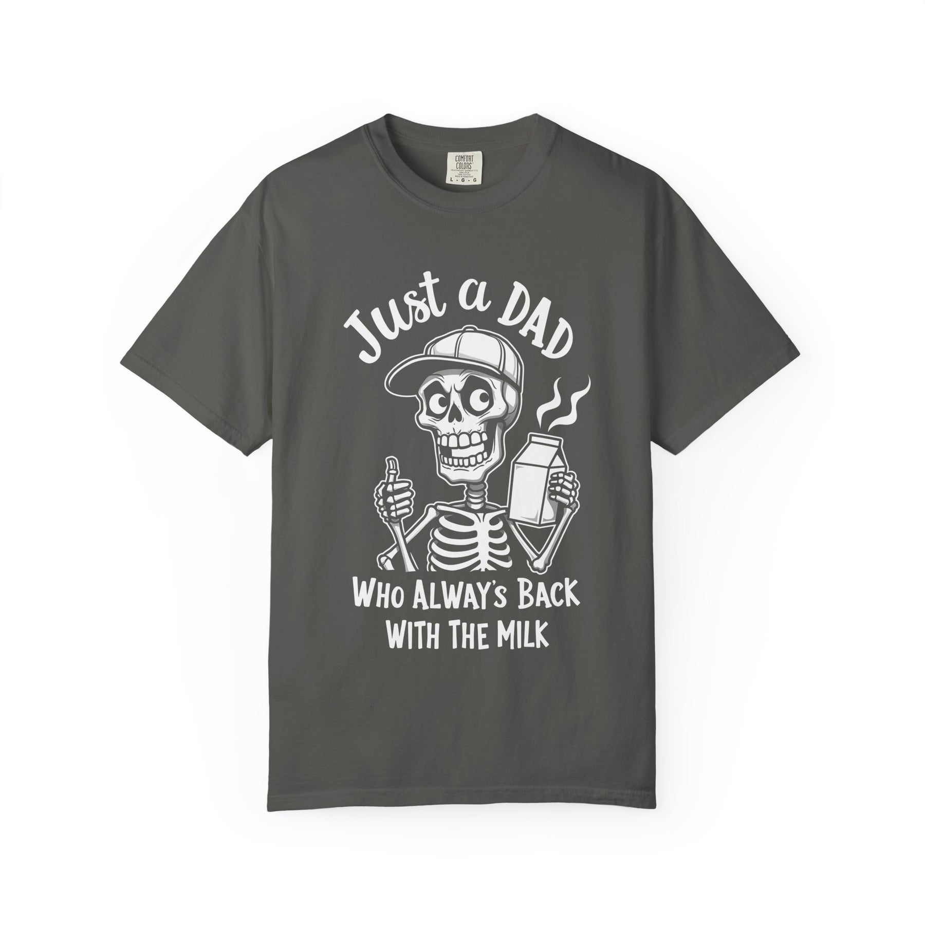 Minimalist Skeleton Outline T-Shirt — Subtle Skull Line Art Tee