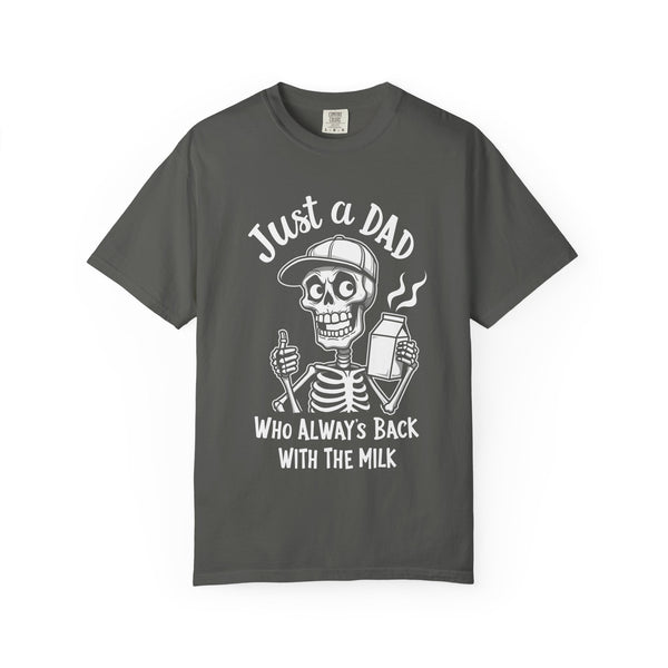 Minimalist Skeleton Outline T-Shirt — Subtle Skull Line Art Tee