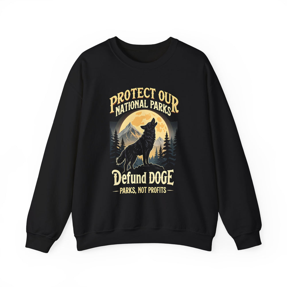 Protect Our National Parks "Defund DOGE" Crewneck Sweatshirt