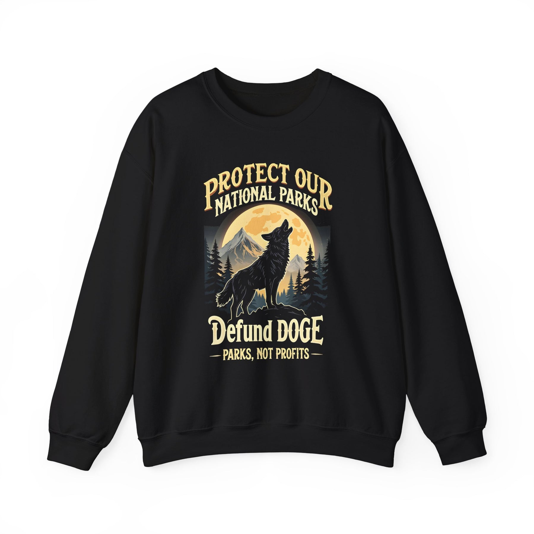 Protect Our National Parks "Defund DOGE" Crewneck Sweatshirt