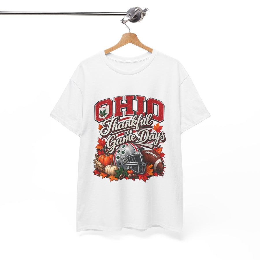 Ohio Thankful for Game Days T-Shirt