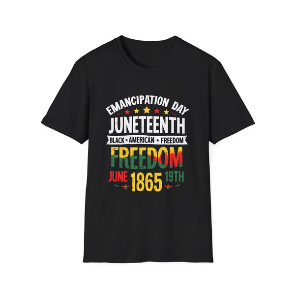Juneteenth Emancipation Day T-Shirt — Black American Freedom Tee