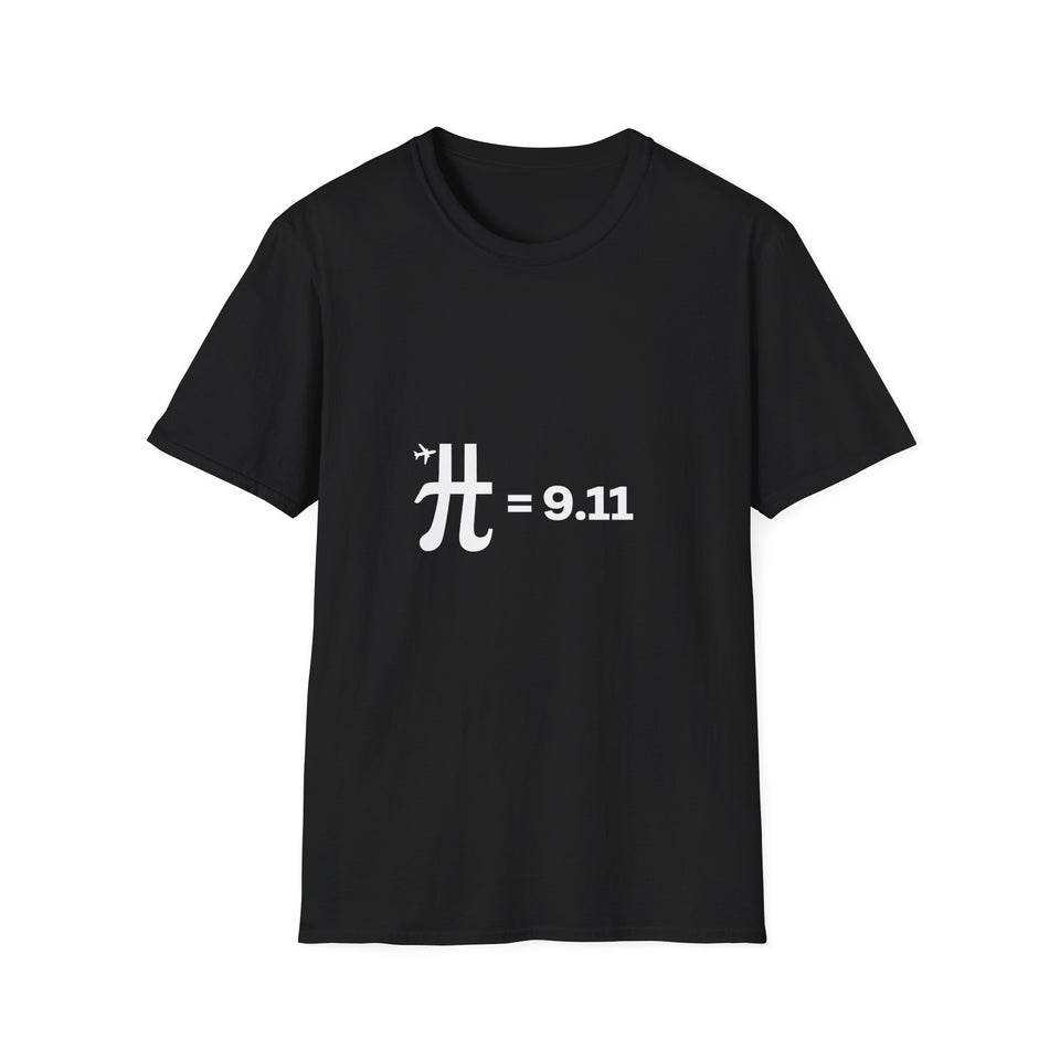 9/11 Memorial T-Shirt — Airplane Hashtag = 9.11 Graphic Tee